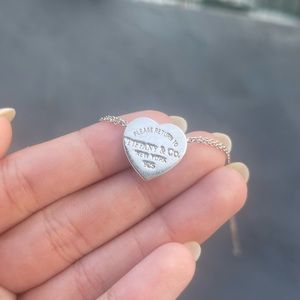 Double Chain Tiffany Necklace Pendant